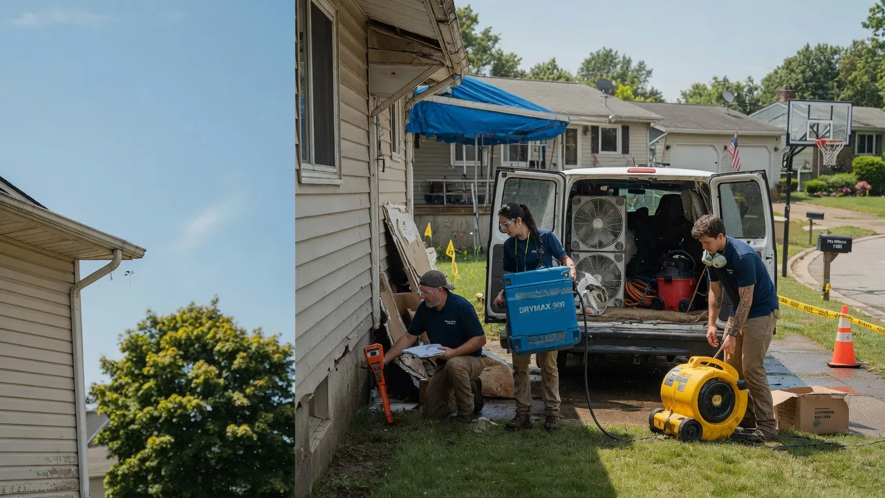 Ceiling Leak Cleanup in Port Austin, MI near me